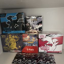 Pokemon Lot White Flare Black Blot Pokemon Center Jpn Pokemon Surging Spark 2 Pack