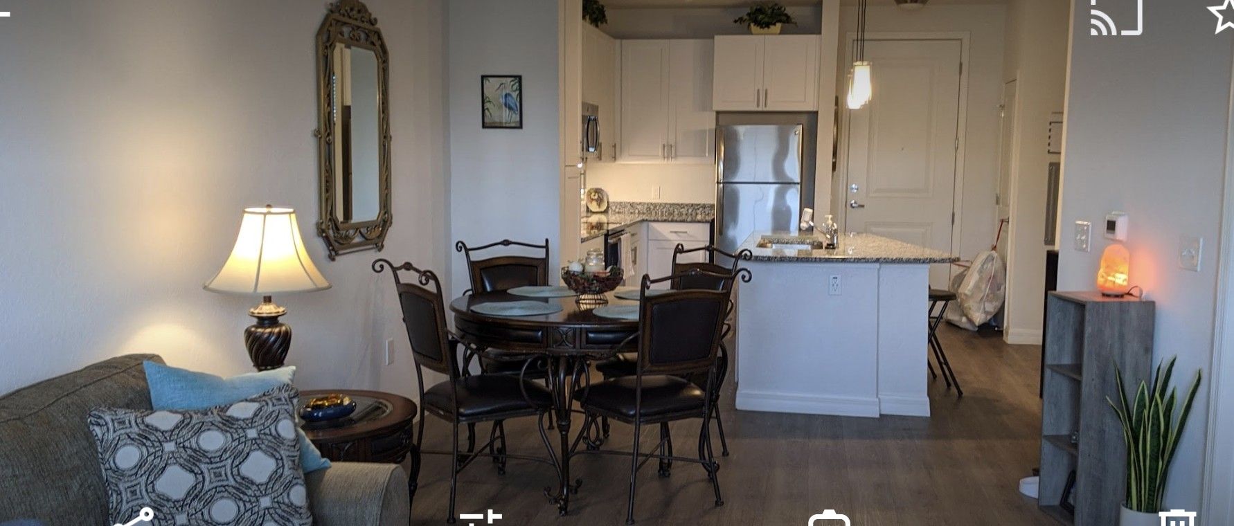 Furniture, Household Items... EVERYTHING, down to silverware, bedding, wall decor, towels etc.