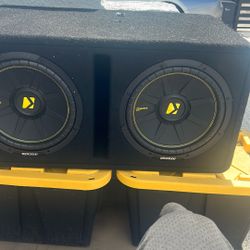 Kicker 12in Subwoofers 