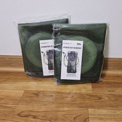 Hydration Bladders – Set of 2 (2L / 70 oz Each) – New in Package