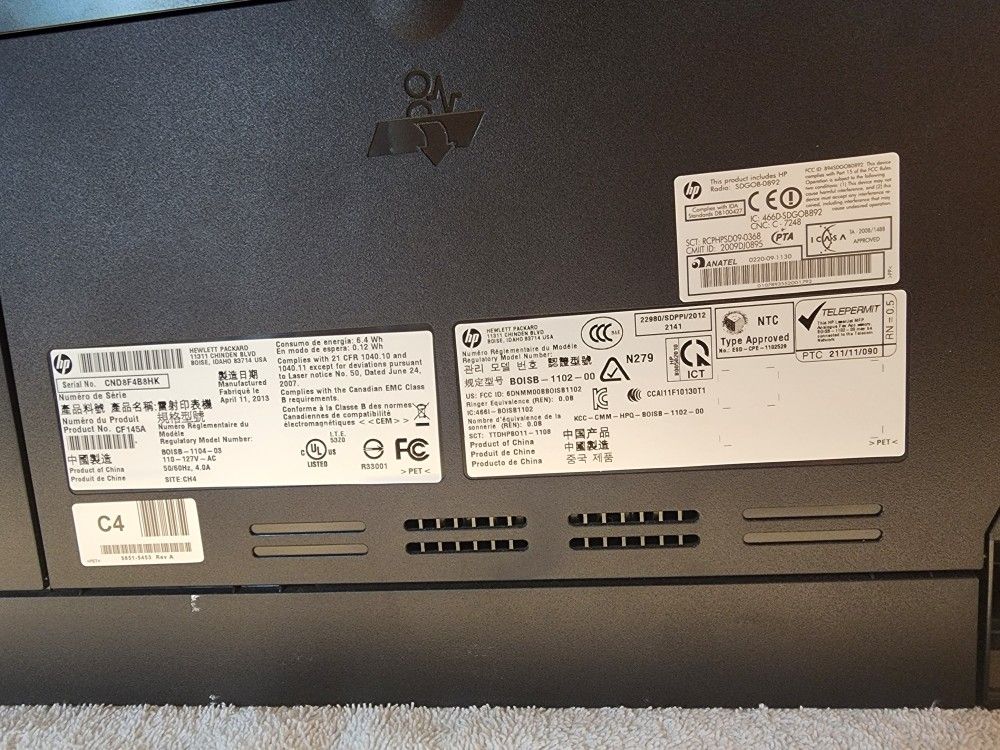 HP printer LaserJet Pro 200 Color MFP M276nw