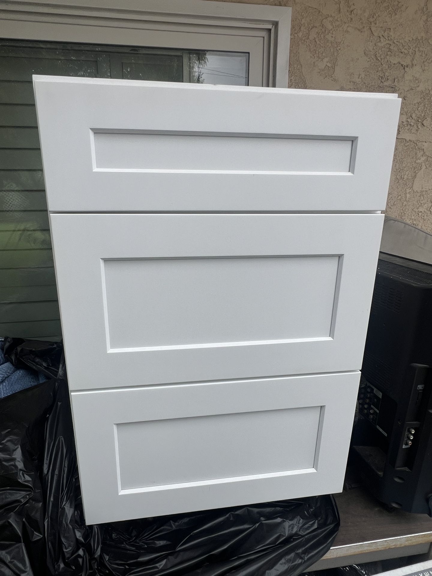 White Shaker Cabinet