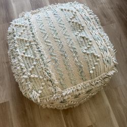 Patterned Ottoman