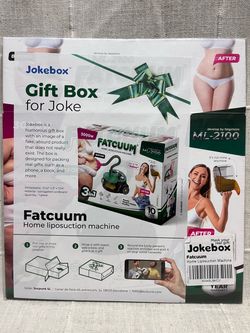 Jokebox Fatcuum Home Liposuction Machine Prank Gift Box