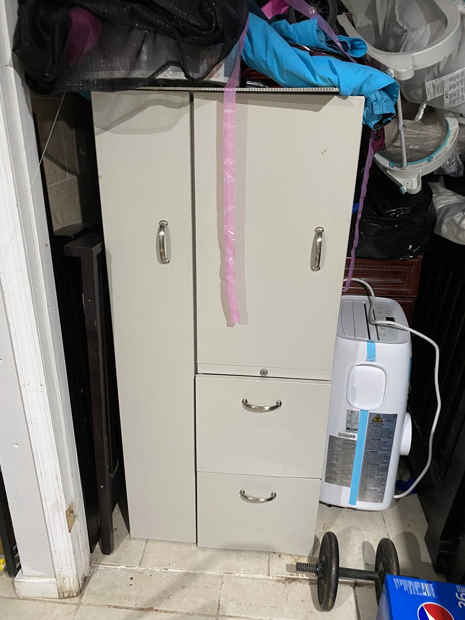 Storage Cabinet With Locker