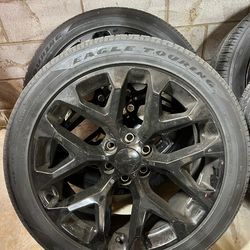 6 lug gm snowflake rims