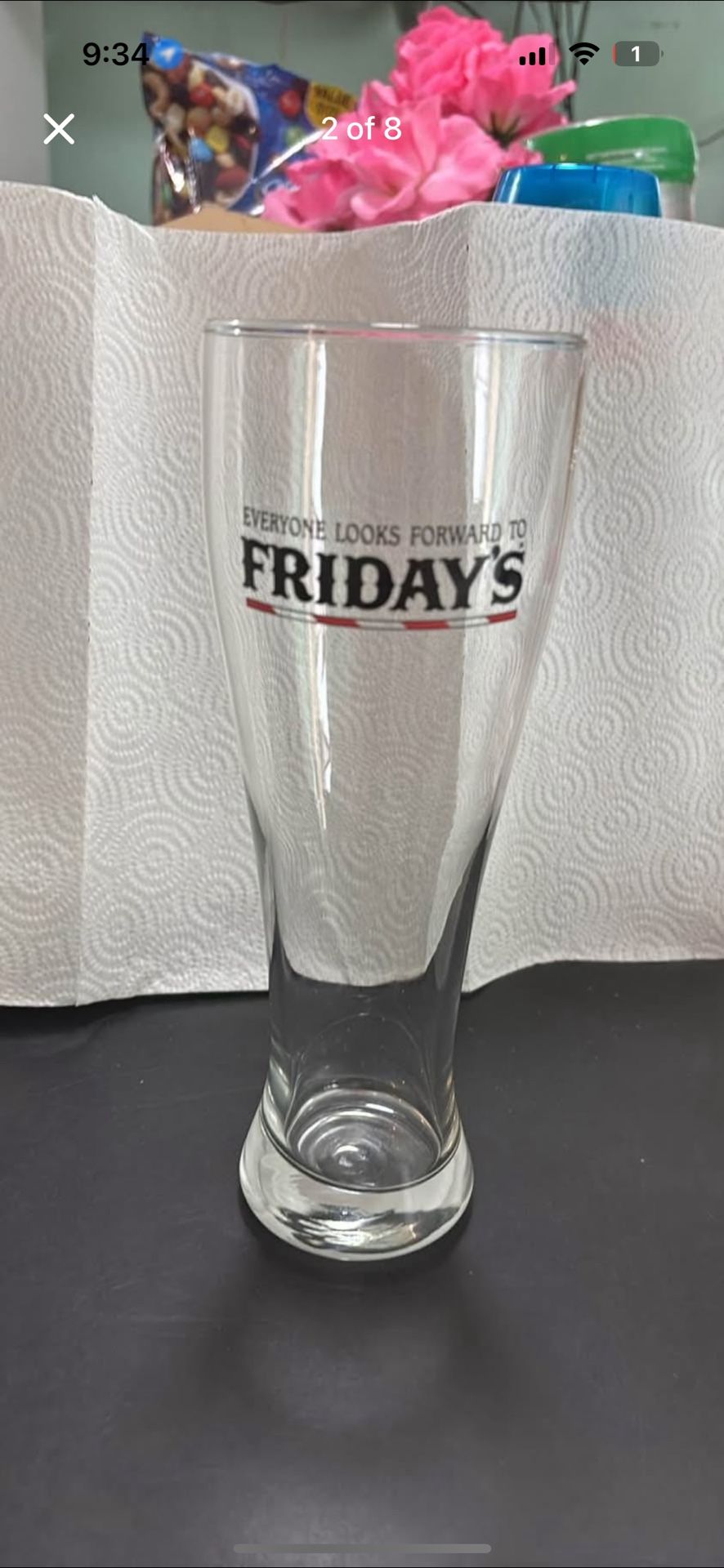 Tall Glass -Pilsner (Everyone Looks Forward To Friday’s)
