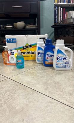 Purex Detergent, Bounty, Softsoap, Glade, Gain