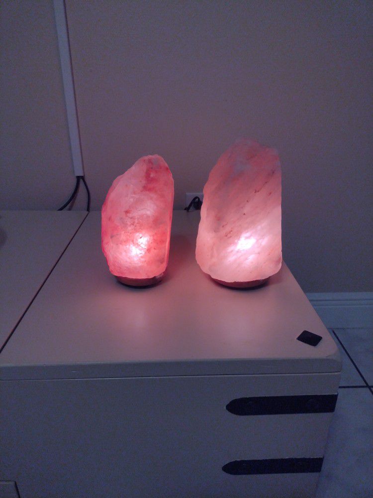 Adjustable Light Output Salt Lamps