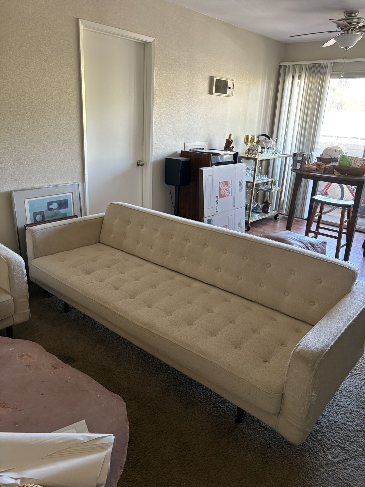 Mid Century Style Sofa & Chair Set