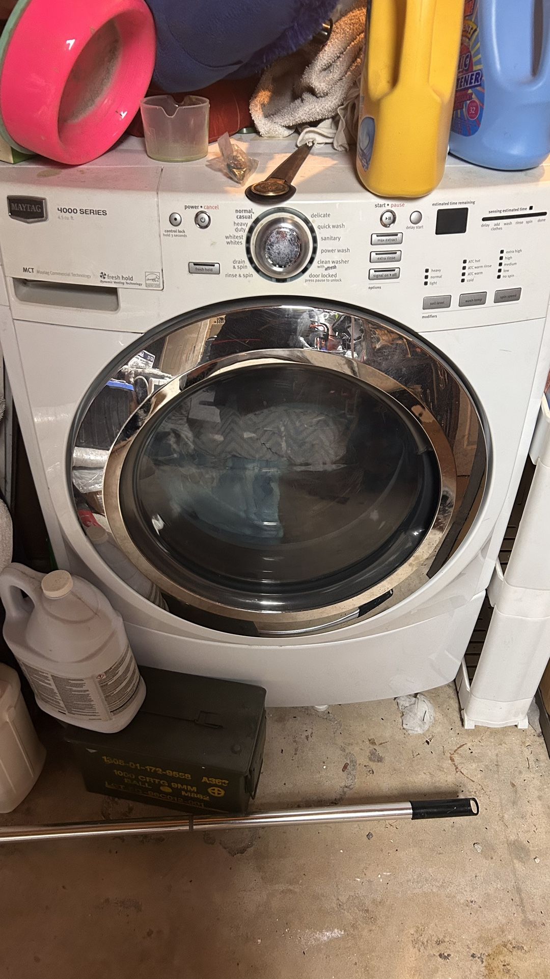 Maytag Performance Series MHWE400WW 27" 4.5 cu. Ft. Front-Load Washer - White