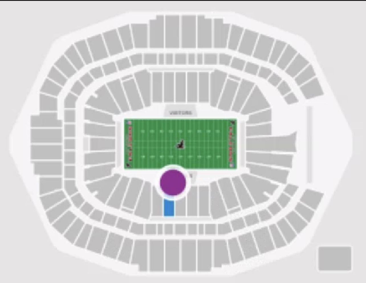 4 Falcon Side Club Seats Vs Chicago Looking To Trade To Visitor Side
