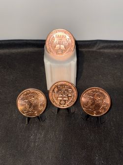 Tales of Old 1 oz.999 Fine Copper Rounds - A Coin for the Ferryman 20oz