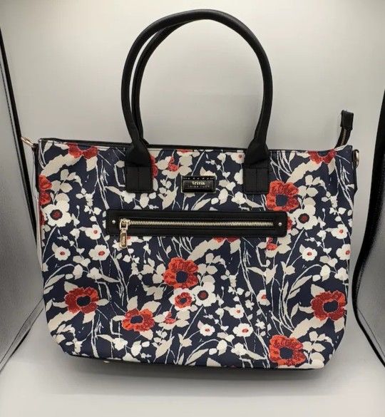 Trina Turk Large Floral Print Tote Bag