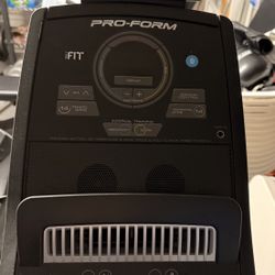 Elliptical Machine: Pro-Form Trainer 7.0