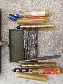 Misc Box Of Drill Bits