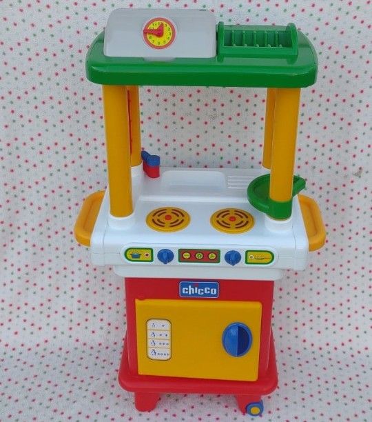 CHICCO Star Kitchen Vintage Ultra RARE Lights & Sounds Pretend Play