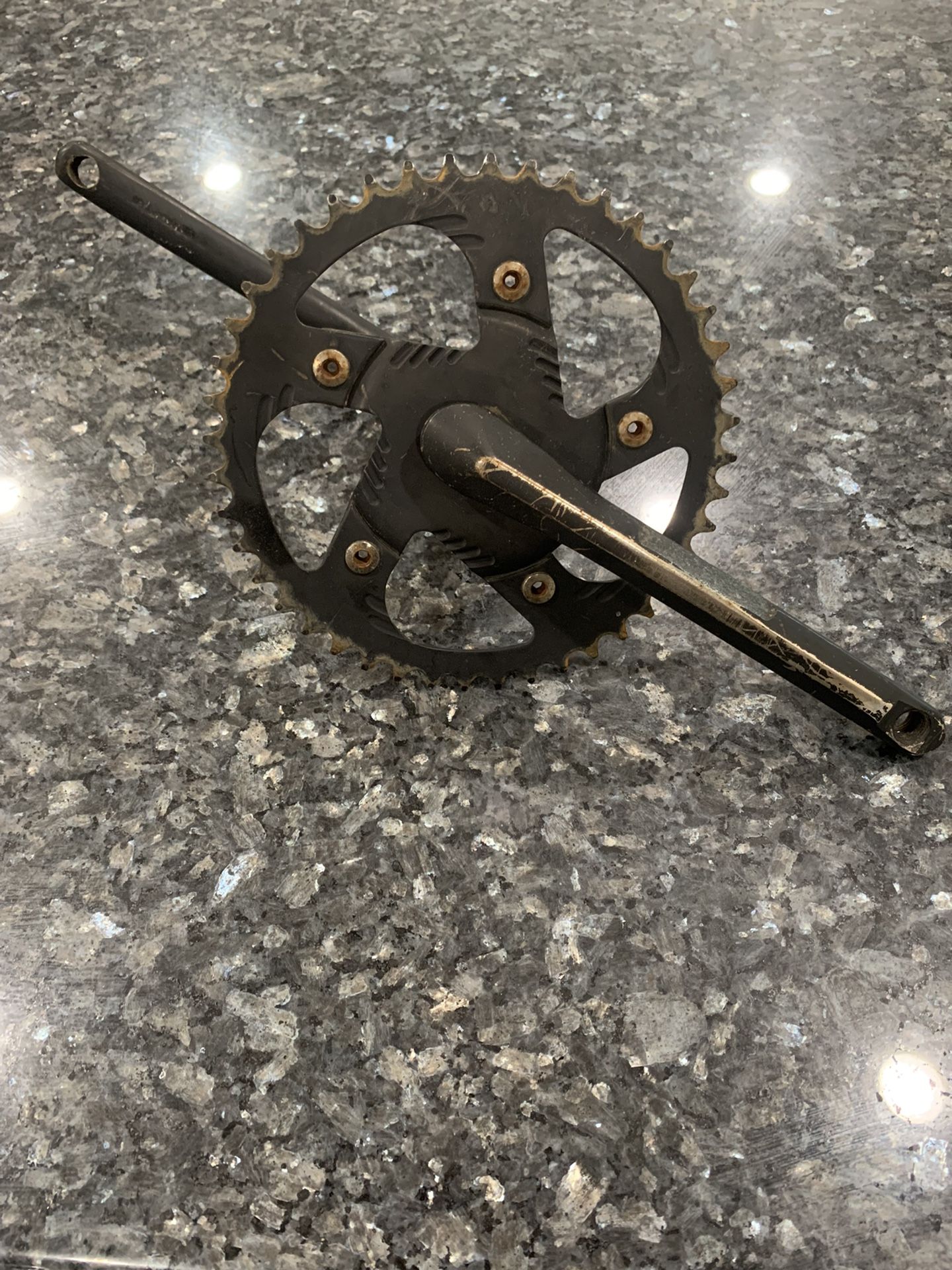 powerlite sprocket and cranks cw 175 midschool bmx