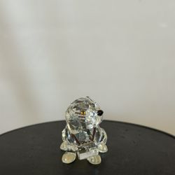 Swarovski Crystal St. Bernard Dog  Mini Figurine