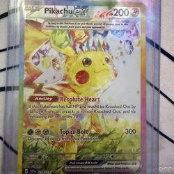 Pikachu Ex 