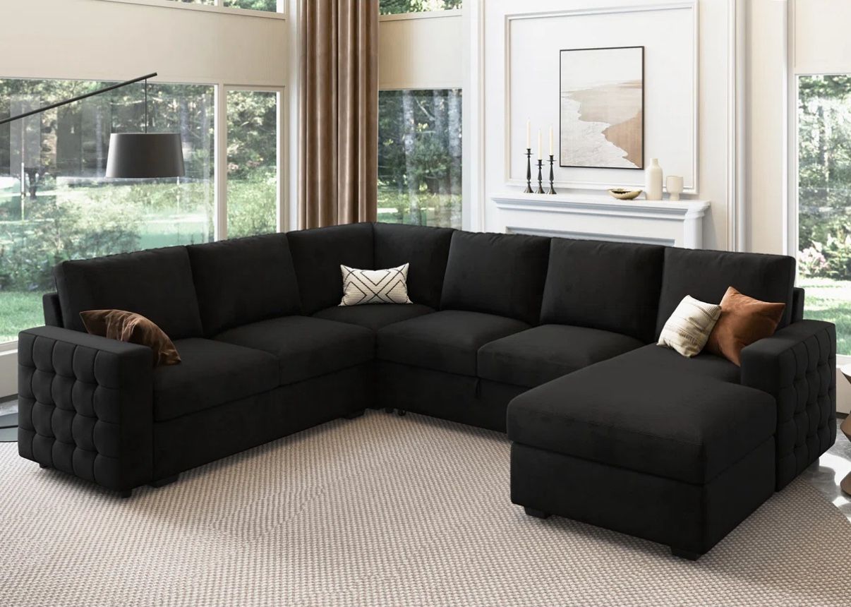 Sectional Sofa/Pull Out Sleeper
