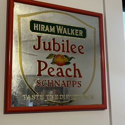 HIRAM WALKER MIRROR SIGNAGE