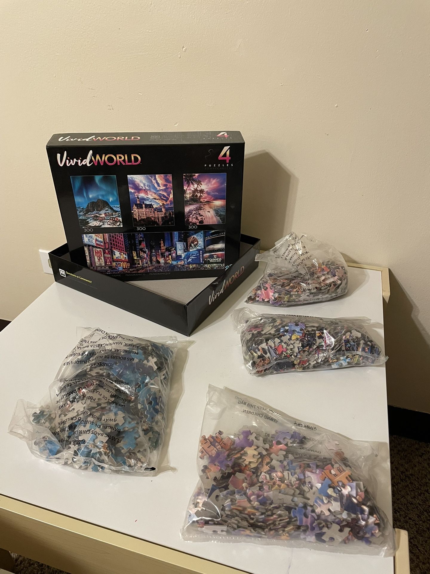 4 Jigsaw Puzzles