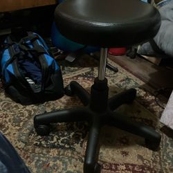 Stool On Wheels. Drum Throne?