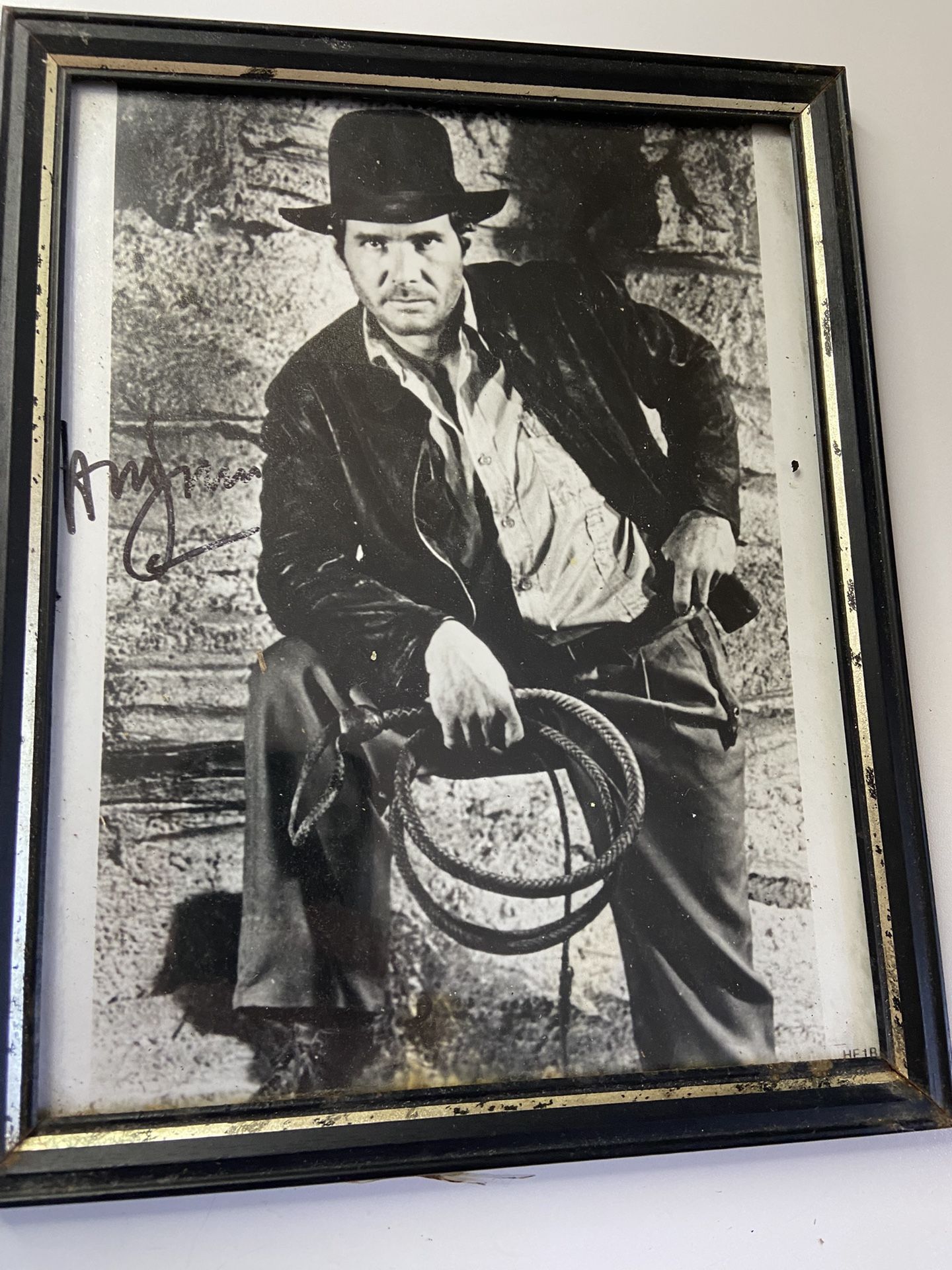 HARRISON FORD Signed Autograph "Indiana Jones" 8 X 10 Photograph Vintage