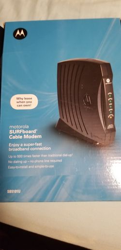 MOTOROLA Sbu5101u modem