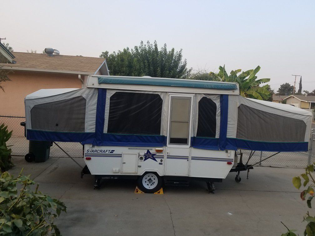 '98 Starcraft pop up tent trailer