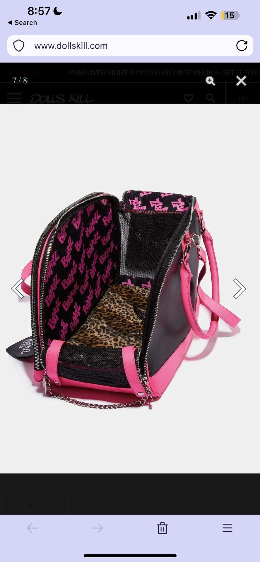 Super Cute Dog Carrier