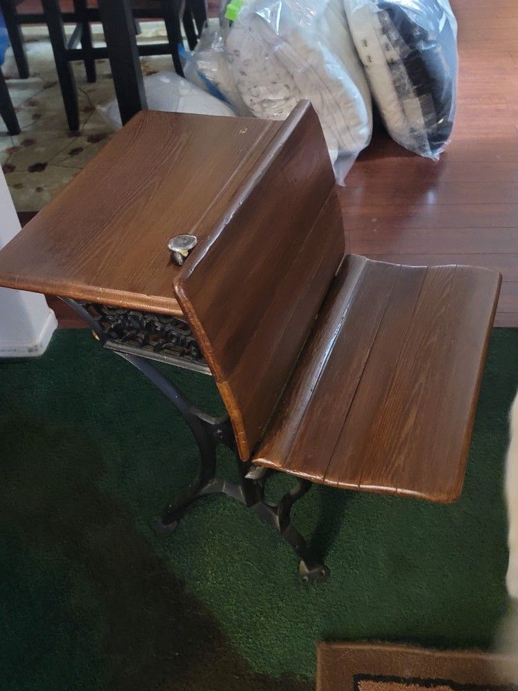 Antique School Desk