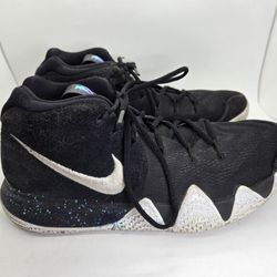 Nike Kyrie Low 4 Ankle Taker Basketball Shoes Men's 8.5 Black Athletic Sneakers