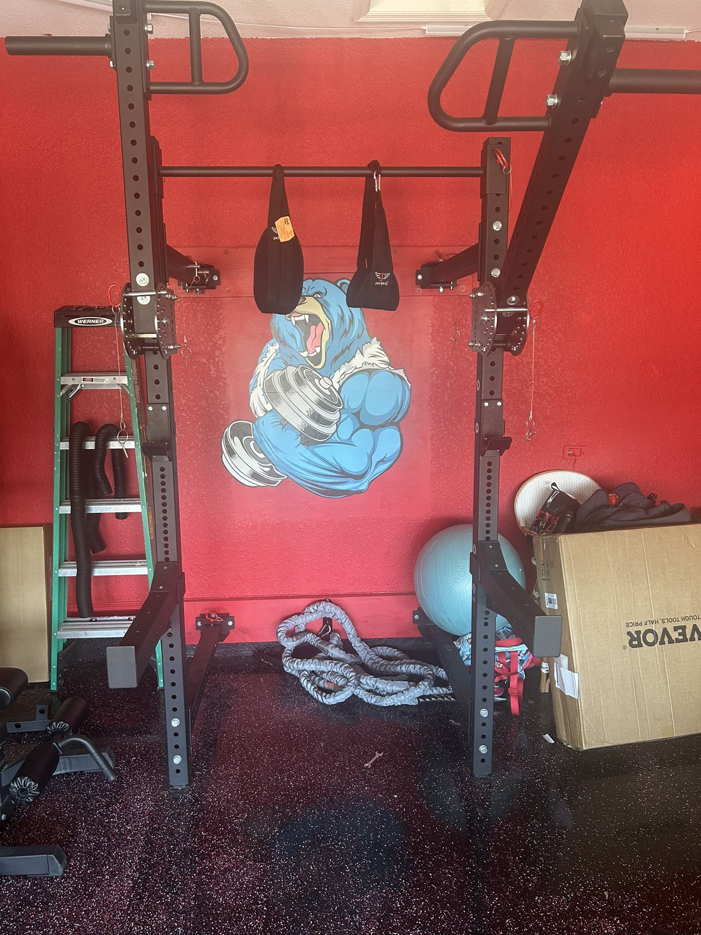 Titan Folding Squat Rack