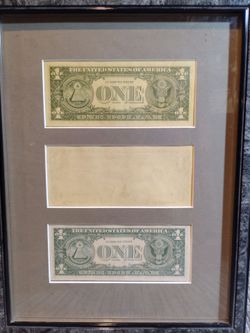 $1 bill error note