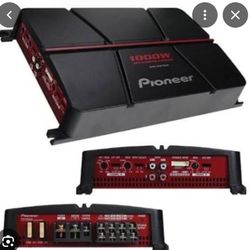 1000 Watts Pioneer AMP For Sale Still Hooked Up