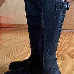 Emelie Waterproof Leather Tall Boots by Sorel 