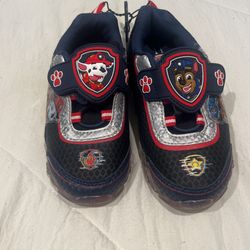 Paw patrol light up shoes size 11