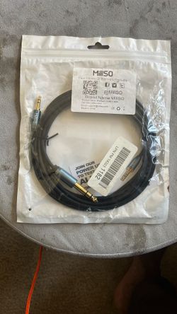 MillSO Audio Cable 6.35mm Male 1/4 to 3.5mm Male 1/8