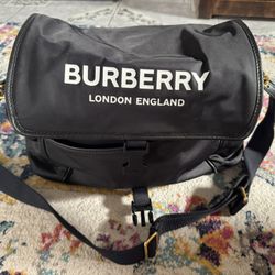 Burberry diaper Bag
