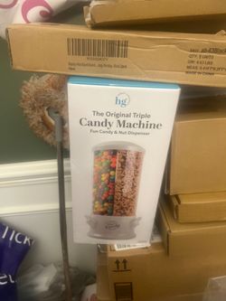 Handy Gourmet Triple Candy Machine Dispenser