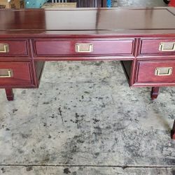 SOLID ROSEWOOD DESK