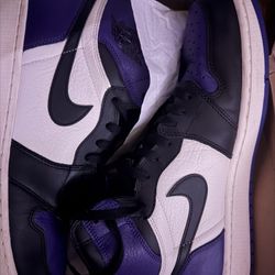 Jordan 1 Court Purple Sz 13