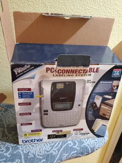 Brother PT-2100 PC-Connectable Labeling System Label