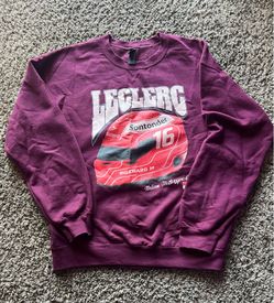 Charles Leclerc Racing Graphic Crewneck Pullover M