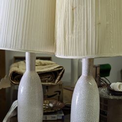 Large Vintage Mid Century Modern Lamps 