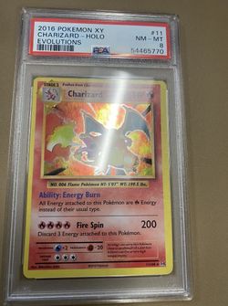 Charizard Psa 8 