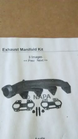 Ford, lincoln left and right exhaust manifold