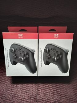 Nintendo Switch 2 pro controllers